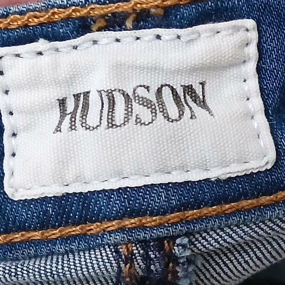 Hudson Jeans Marianne Pencil Skirt In Foxey Distressed Size 28 - Picture 12 of 12